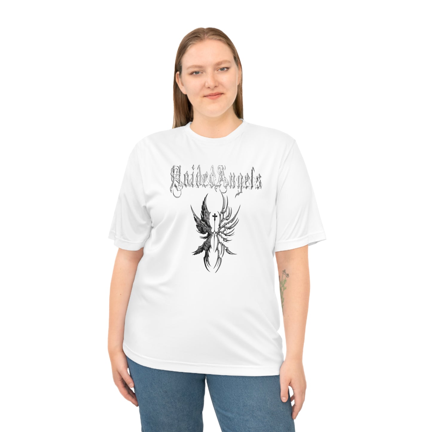 VoidedAngels Performance T-Shirt - Angel vs Demon Battle Design