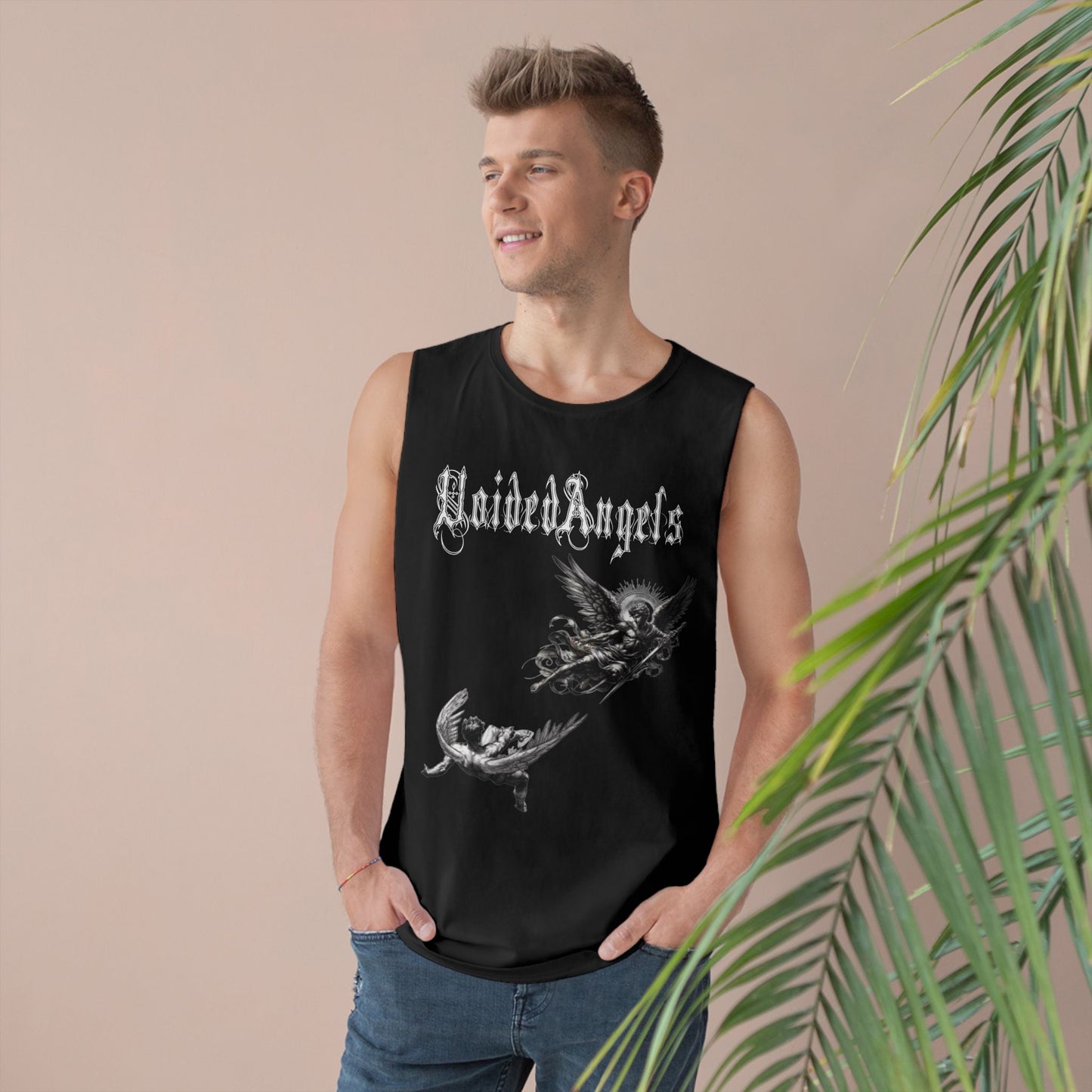 VoidedAngels Tank Top – Cyber Sigil Muscle Shirt