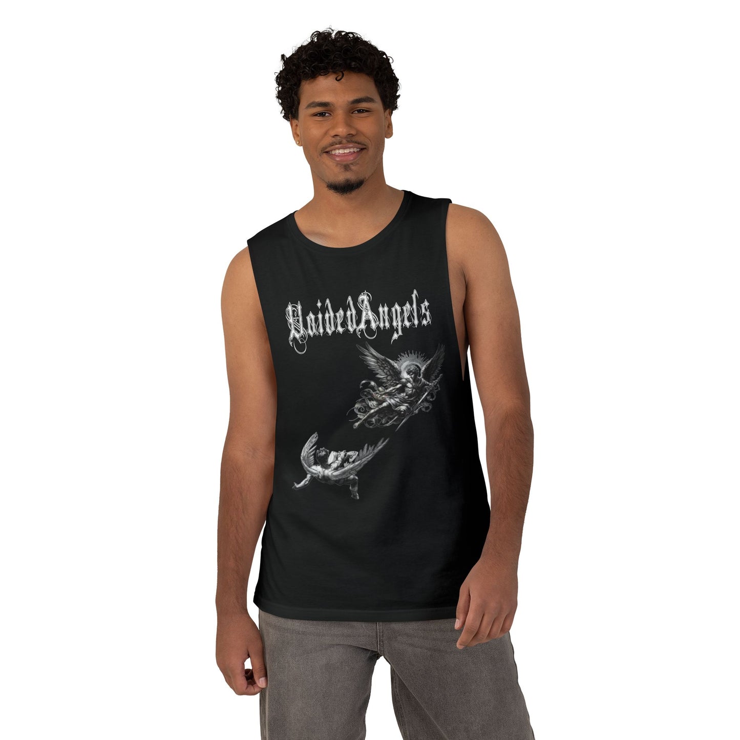 VoidedAngels Tank Top – Cyber Sigil Muscle Shirt