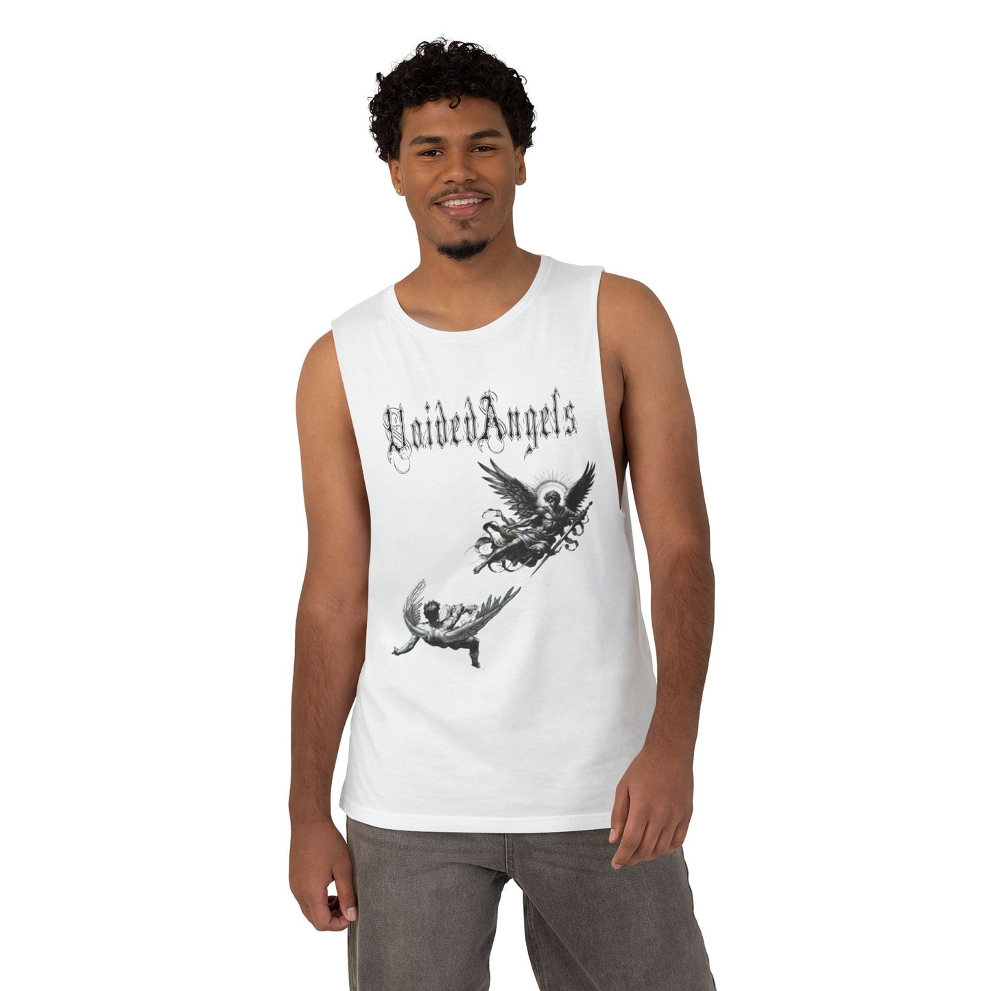 VoidedAngels Tank Top – Cyber Sigil Muscle Shirt