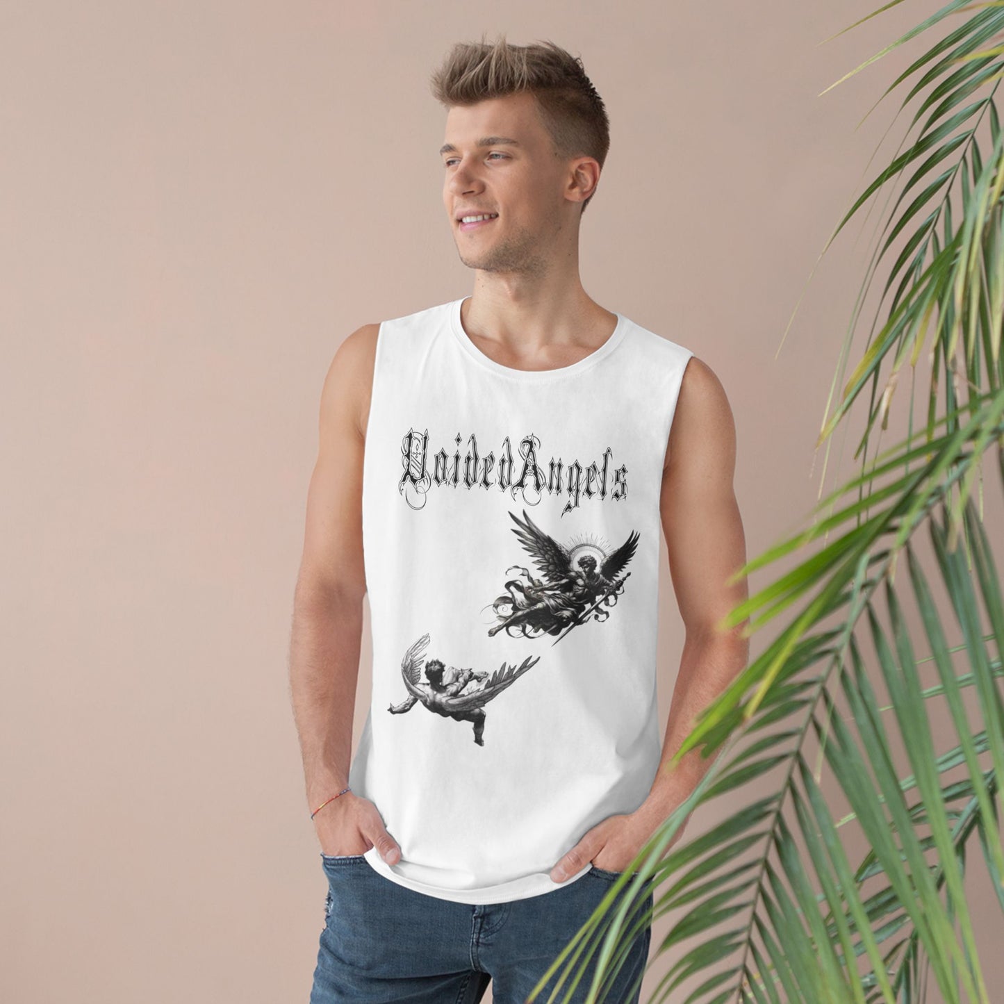 VoidedAngels Tank Top – Cyber Sigil Muscle Shirt