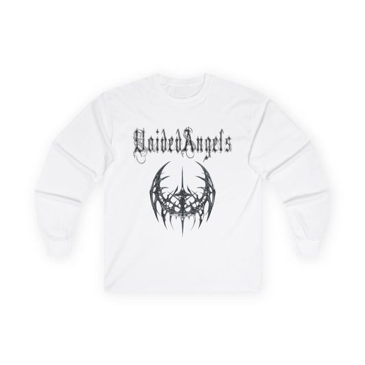VoidedAngels Long Sleeve Tee – Angel Wings Cybersigilism Design
