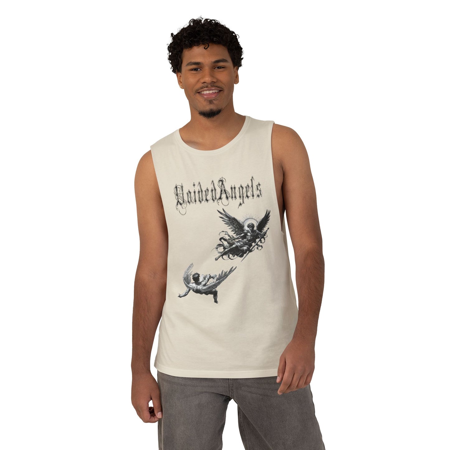 VoidedAngels Tank Top – Cyber Sigil Muscle Shirt