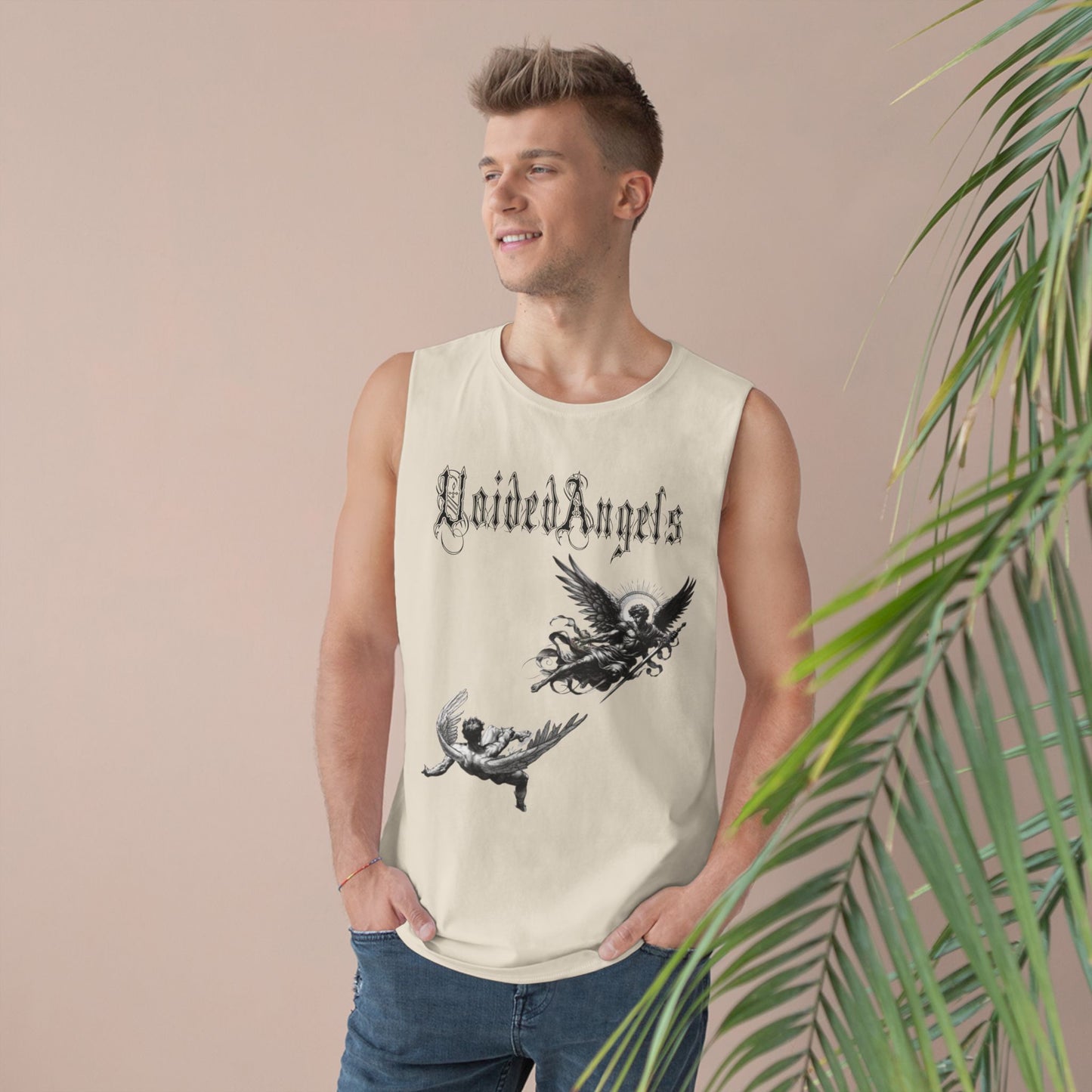 VoidedAngels Tank Top – Cyber Sigil Muscle Shirt